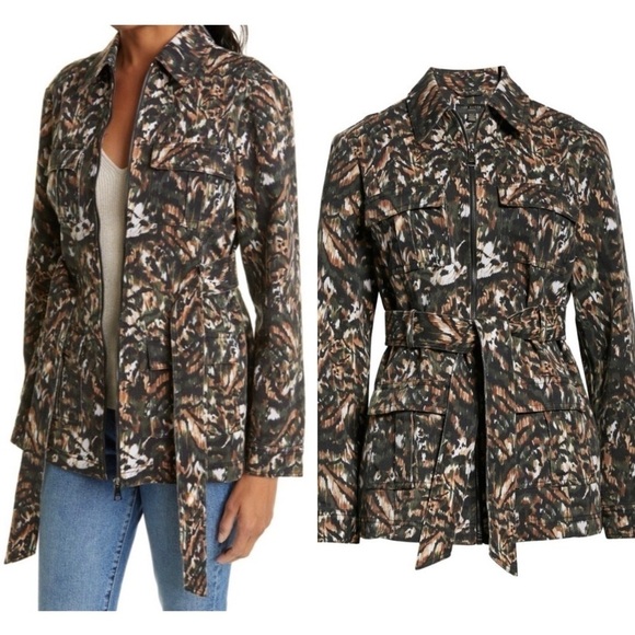 TED BAKER INNIZA URBAN CARGO JACKET Sz. 8 BNWT - Picture 1 of 14